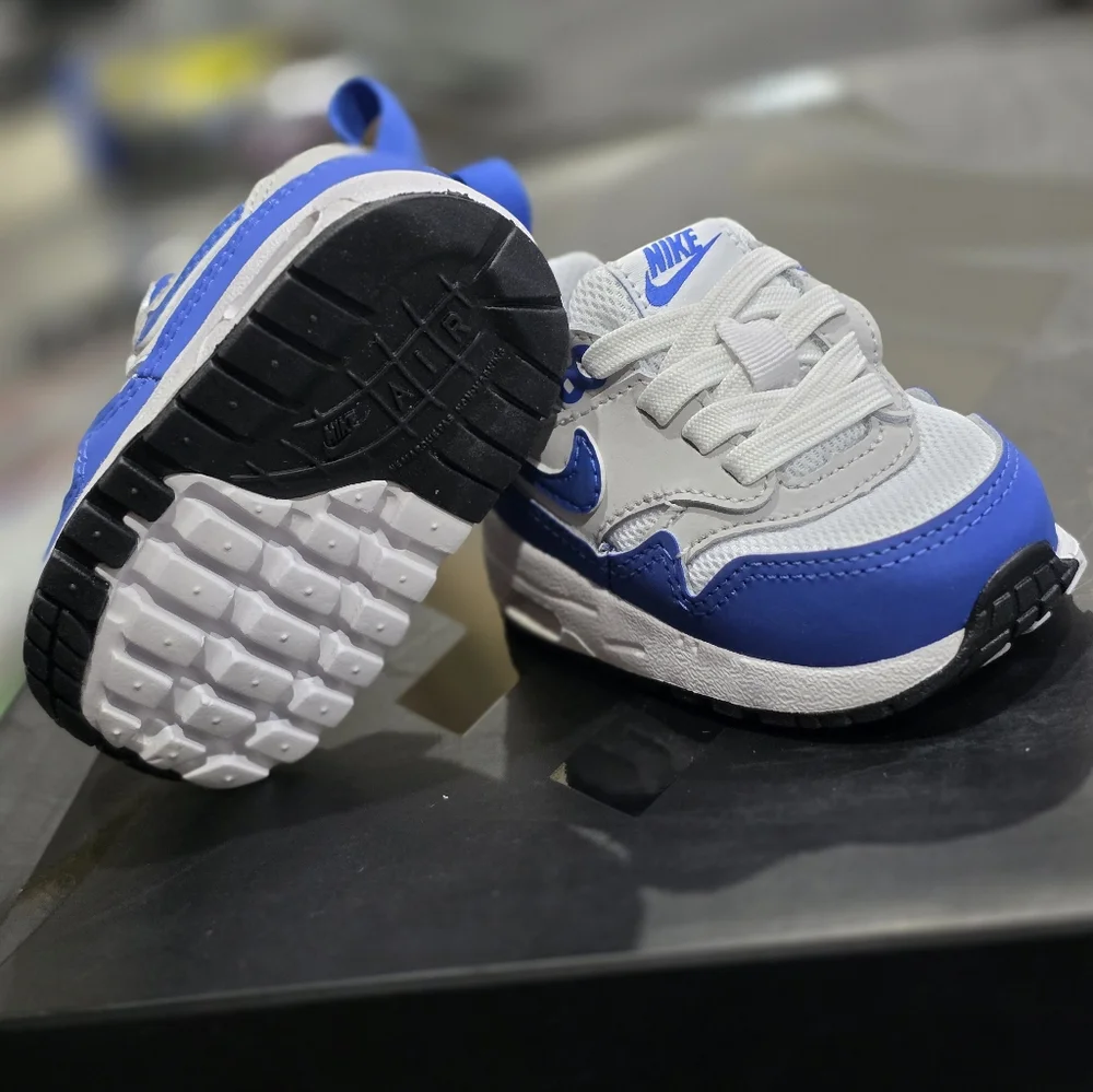 Nike Air Max 1 EasyOn Royal Blue TD NWT